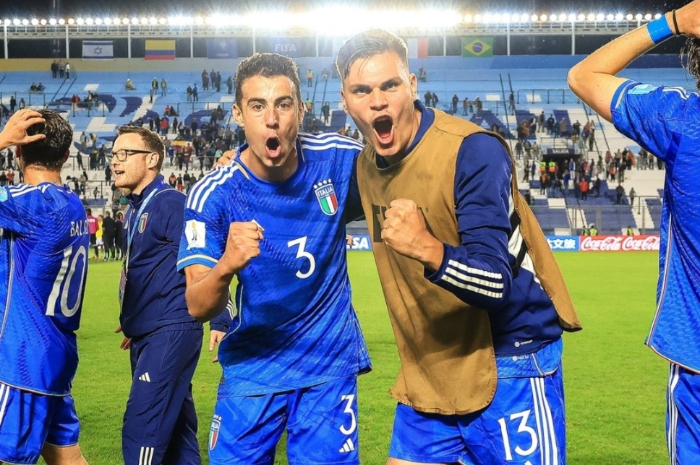 <p>Ket Foto: Foto timnas Italia U-20 yang berhasil melaju ke babak final (Foto/Twitter/@idextratime)</p>
