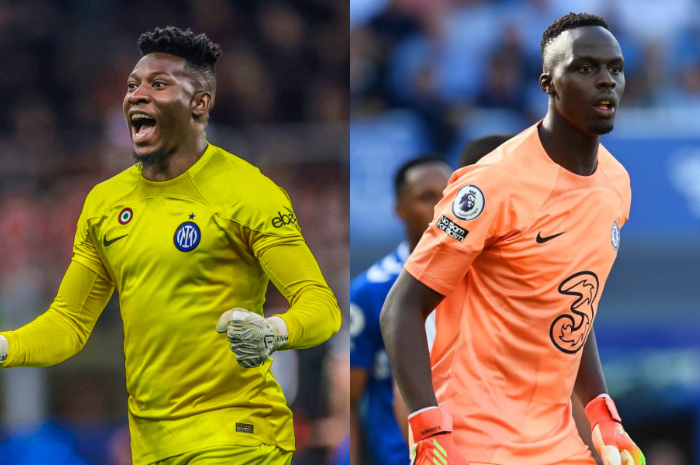 <p>Ket Foto: Foto Kolase 2 kiper hebat, Onana dan Mendy (Foto/Twitter/@idextratime)</p>
