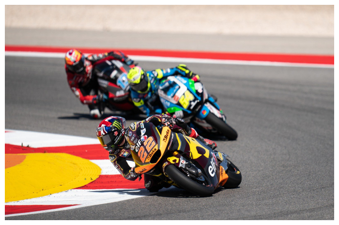 <p>Ket Foto: Ajang balap MotoGP di Portugal (Foto/Twitter/Sam Lowes 22)</p>
