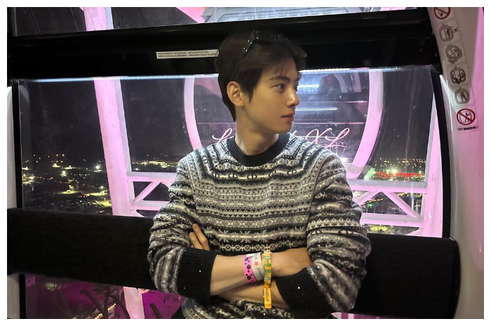 <p>Ket Foto: Cha Eun Woo pamer hadir ke acara festival musik Coachella 2023 (Foto/Instagram/@eunwo.o_c)</p>
