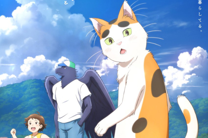 <p>Ket Foto: Foto dari karakter anime The Yokai Next to Me yang keren (Foto/Twitter/KitsuneBaguette)</p>

