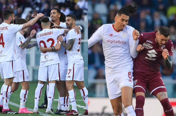 <p>Ket. Foto: Pertandingan ketika AS Roma melawan tim tuan rumah Torino di kompetisi Serie A (Foto/Instagram/@officialasroma)</p>

