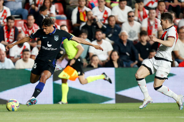 <p>Ket. Foto: Pertandingan antara Atletico Madrid melawan Rayo Vallecano di La Liga, Spanyol (Foto/Twitter/@Atleti)</p>
