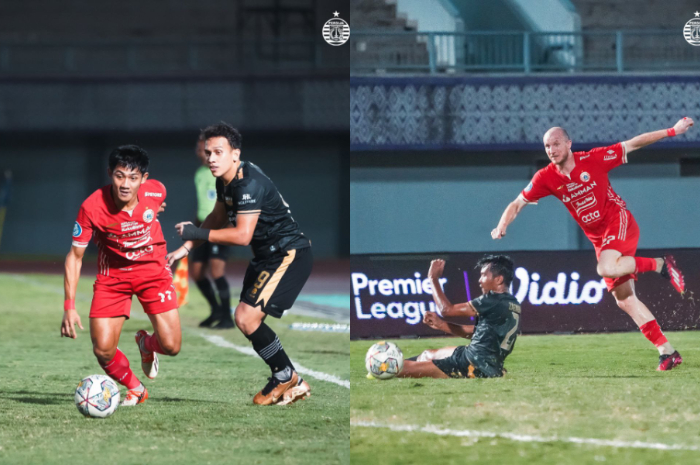 <p>Ket. Foto: Pertandingan antara Persija Jakarta ketika melawan Dewa United di kompetisi BRI Liga 1 (Foto/Twitter/@Persija_Jkt)</p>
