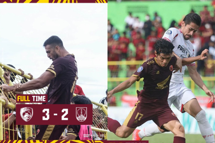 <p>Ket. Foto: Para Pemain PSM Makassar di Pertandingan Melawan Persis Solo (Foto/Instagram/@psm_makassar)</p>
