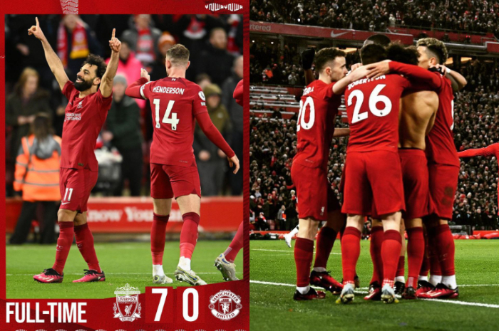 <p>Ket. Foto: Para Pemain Liverpool Meryakan Gol (Foto/Instagram/@liverpoolfc)</p>

