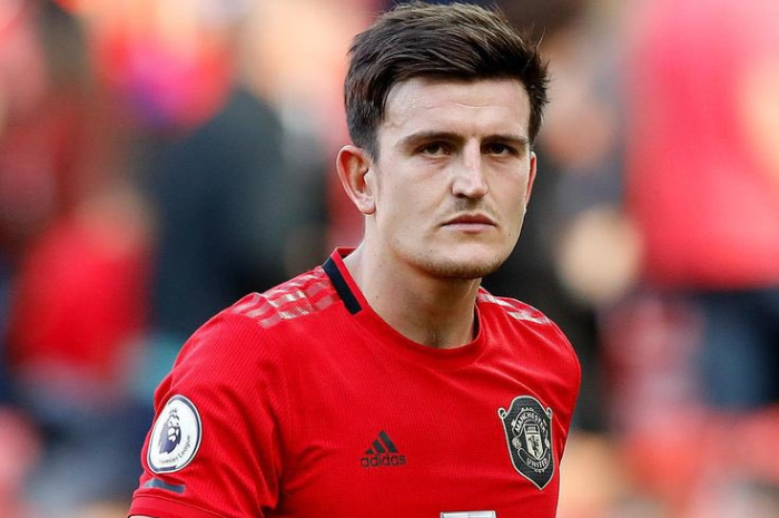 <p>Ket Foto: Foto Harry Maguire, sang mantan kapten Manchester United (Foto/Twitter/@idextratime)</p>
