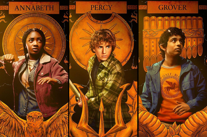 <p>Ket Foto: Foto poster dari series Percy Jackson and The Olympians (Foto/Twitter/@GilaFilmID)</p>
