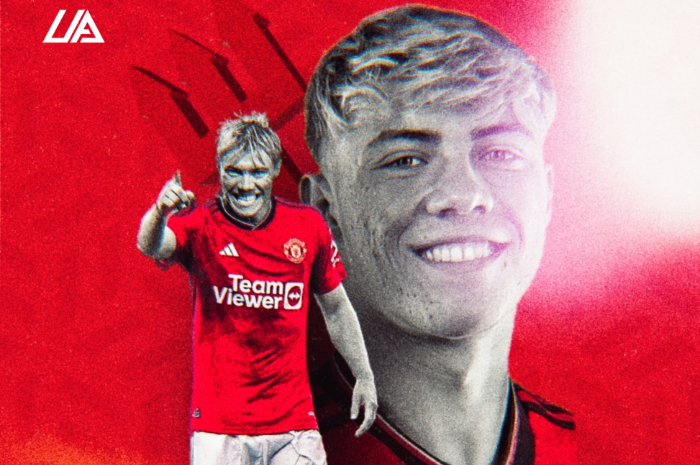 <p>Ket Foto: Foto Rasmus Hojlund yang kini resmi gabung Man United (Foto/Twitter/@utdabout)</p>
