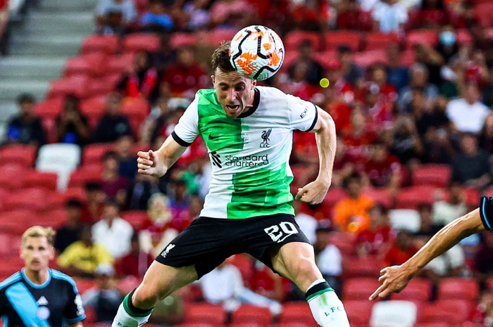 <p>Ket Foto: Foto Liverpool melawan Leicester City (Foto/Twitter/@idextratime)</p>
