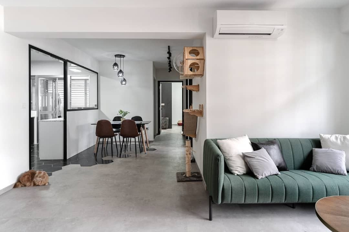 <p>Ket. Foto: Ilustrasi rumah open space yang terlihat luas (Foto/Instagram/@squareroomsmag)</p>
