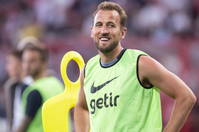 <p>Ket Foto: Foto Harry Kane yang terlihat sedang berlatih (Foto/Twitter/@idextratime)</p>
