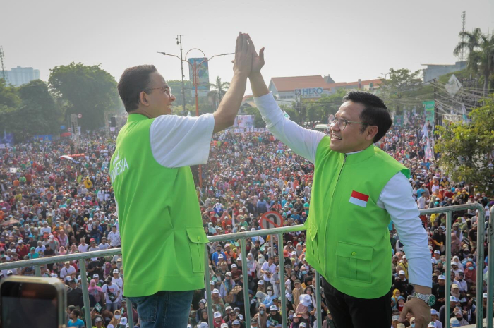 <p>Ket. Foto : PKB Nyatakan Optimis AMIN Menang<br />
(Foto/X/@cakimiNOW)</p>
