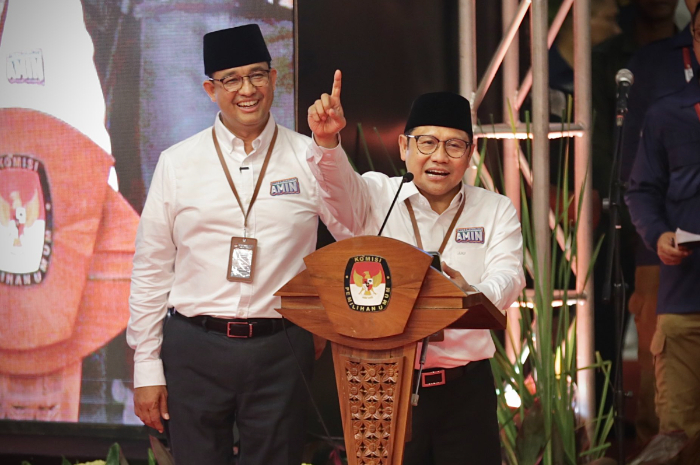 <p>Ket. Foto : AMIN Hadiri Ijtima Ulama dan Tokoh Nasional 2023 di Sentul Bogor<br />
(Foto/X/@cakimiNOW)</p>
