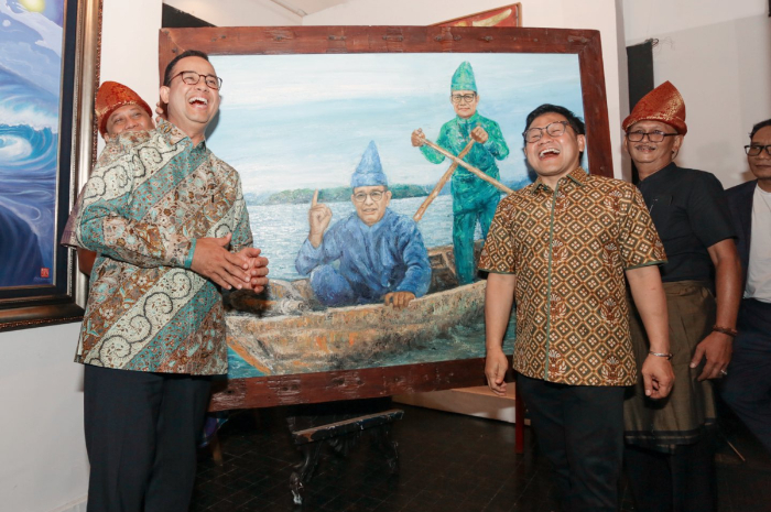 <p>Ket. Foto : Untuk Sektor Ekonomi, Anies Baswedan dan Cak Imin Mematok Tingkat Inflasi 2 Hingga 3 Persen<br />
(Foto/X/@cakimiNOW)</p>
