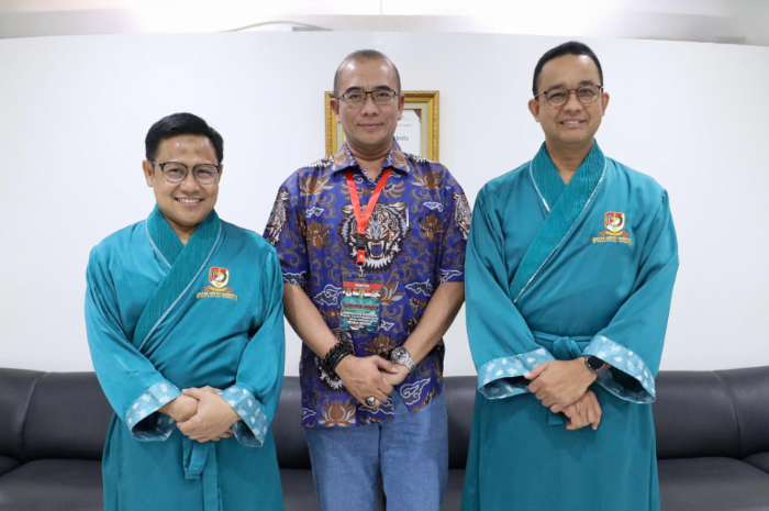 <p>Ket. Foto : Pakar Nyatakan AMIN Paling Siap dalam Hal Visi Misi Karena Tercermin dari Jumlah Halaman Dokumen<br />
(Foto/X/@cakimiNOW)</p>
