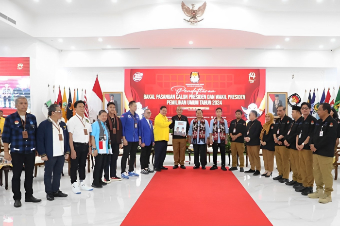 <p>Ket. Foto : Gibran Rakabuming Raka Sebut Dirinya Melakukan Puasa untuk Tes Pemeriksaan Kesehatan Hari Ini<br />
(Foto/X/@golkar_id)</p>
