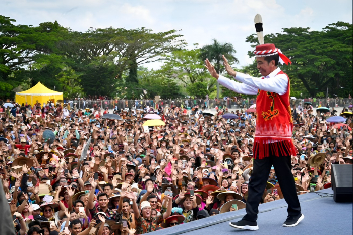 <p>Ket. Foto : Jokowi Dilaporkan Hadiri Rakernas LDII Hari Ini<br />
(Foto/X/@jokowi)</p>
