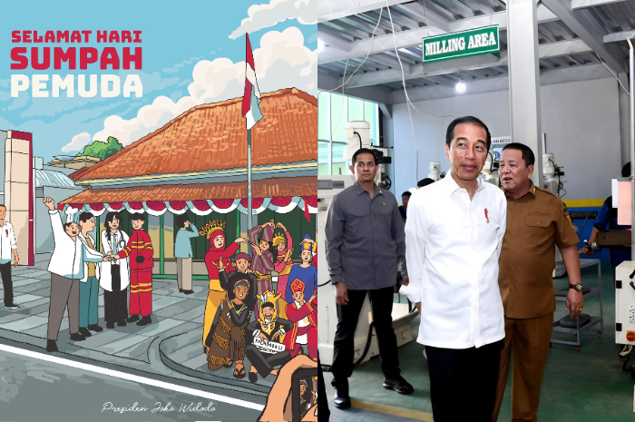 <p>Ket. Foto : Jokowi Posting Poster untuk Memperingati Hari Sumpah Pemuda<br />
(Foto/X/@jokowi)</p>
