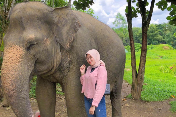 <p>Ket Foto: Berlibur Bersama Keluarga di Kebun Binatang Medan<br />
(Foto/Instagram/@meng_ahel)</p>
