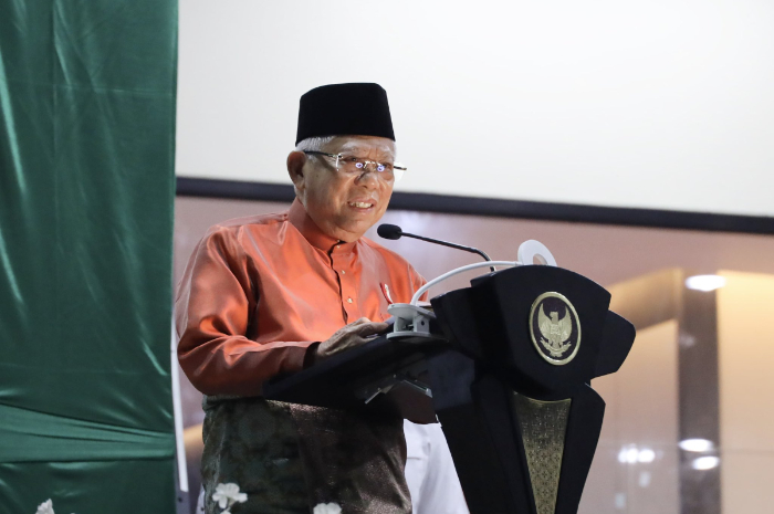 <p>Ket. Foto : Jubir Wapres Masduki Baidlowi Tolak Memberi Tahu Rincian Kabar Pertemuan Ma’ruf Amin dengan 3 Cawapres Rabu Besok<br />
(Foto/X/@Kiyai_MarufAmin)</p>
