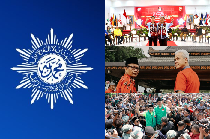 <p>Ket. Foto : PP Muhammadiyah Mengundang 3 Pasangan Capres dan Cawapres untuk Lakukan Dialog Publik<br />
(Foto/X/@muhammadiyah/@airlangga_hrt/@ganjarpranowo/@cakimiNOW)</p>
