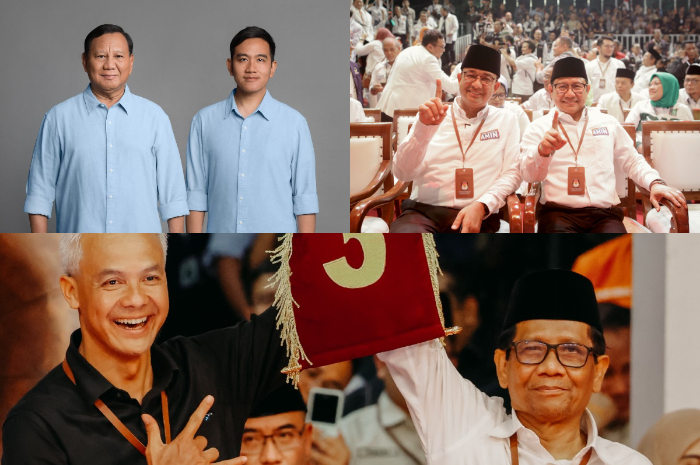 <p>Ket. Foto : KPU Tegaskan Tidak Ada Settingan untuk Nomor Urut Capres dan Cawapres<br />
(Foto/X/@cakimiNOW/@ganjarpranowo/Instagram/@prabowo)</p>
