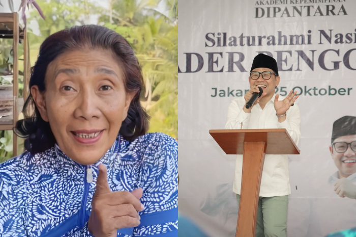 <p>Ket. Foto : Terkait Ajakan Cak Imin Gabung TPN AMIN, Susi Pudjiastuti Anggap Hanya Candaan<br />
(Foto/X/@susipudijastuti/@cakimiNOW)</p>
