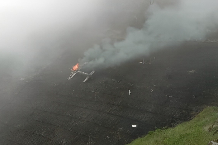<p>Ket. Foto : 2 Pesawat Milik TNI AU Dilaporkan Jatuh di Pasuruan<br />
(Foto/X/@bukanmim)</p>
