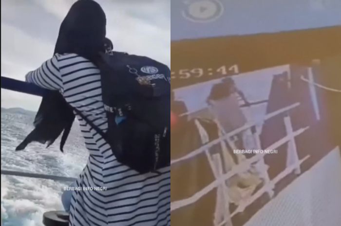<p>Ket.Foto: Kepala SAR Banda Aceh ceritakan prosesi evakuasi penumpang yang telah melompat dari KMP Aceh Hebat 2 Sabang (Foto/Instagram/@berbagiinfo_negri)</p>
