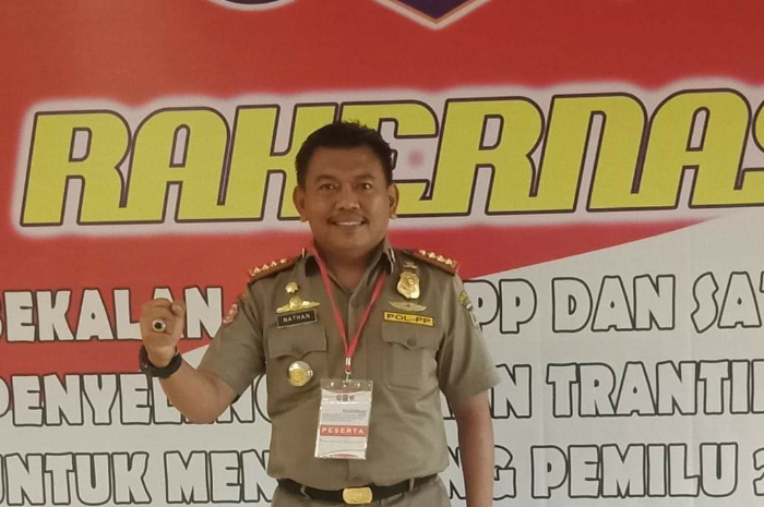 <p>Ket Foto: Kasatpol PP Kota Palu,Nathan Pagasongan. (Foto/ Dokumentasi Pribadi FB Natan Pagasongan)</p>
