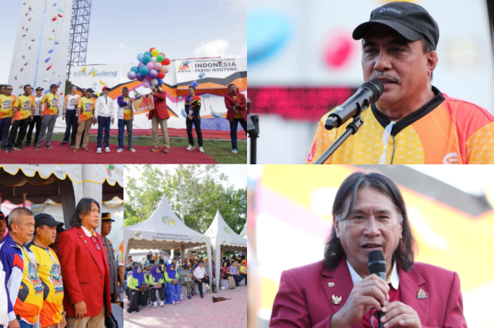 <p>Ket.Foto: Kegiatan kejuaraan terbuka Panjat Tebing Skala Nasional resmi dibuka (Foto/Prokopim Parigi Moutong)</p>
