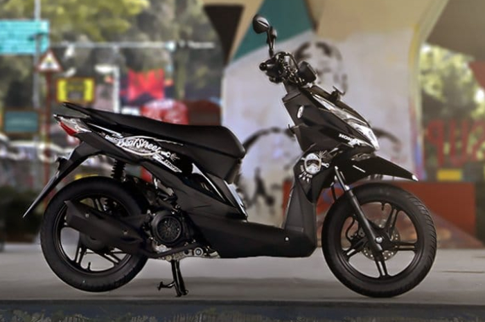 <p>Ket Foto: Honda BeAT Street dengan warna Street Black ditawarkan dengan harga terjangkau (Foto/Twitter/welovehonda)</p>
