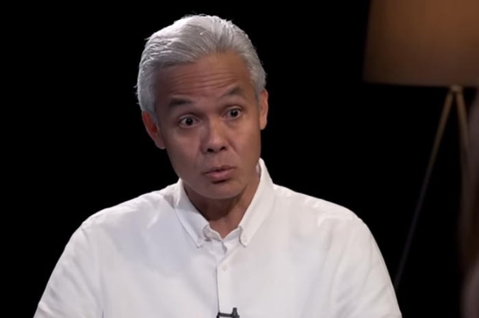 <p>Ket Foto: Ganjar Pranowo saat diwawancara oleh Najwa Sihab membahas penolakannya terhadap Timnas Israel (Foto/Screenshot Youtube/@NajwaSihab)</p>
