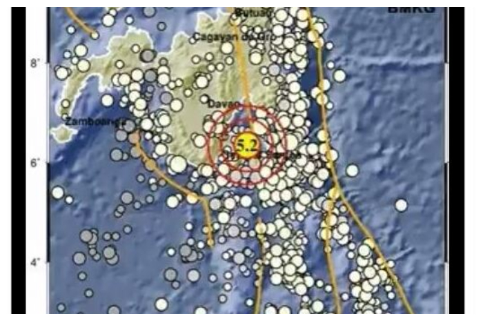 <p>Ket Foto: Ilustrasi gempa (Foto/twitter info BMKG)</p>
