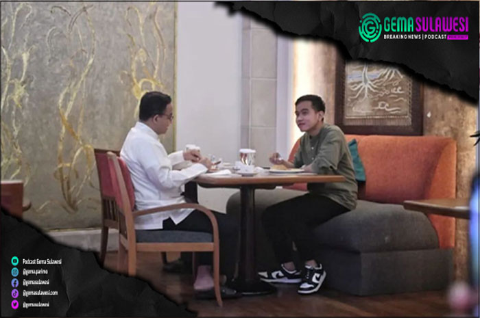 <p>Ket Foto: Gibran Bertemu Anies di Solo, Diskusi Terkait Penataan Kota. (Twitter/@gibran_tweet)</p>
