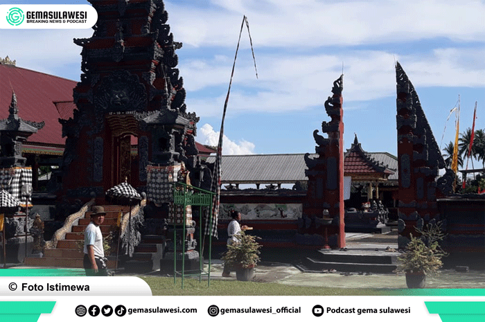 <p>Ket Foto: Pura Agung Purnasadha Tolai (Foto/Istimewa)</p>
