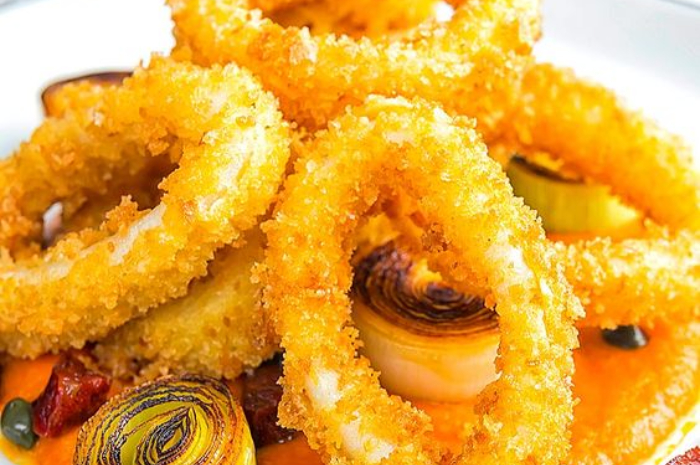 <p>Ket Foto: Resep Calamari Rings (Foto/Pinterest @krumply)</p>
