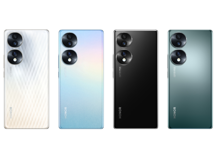 <p>Foto HP Honor 70 yang elegan dan kamera yang lengkap (foto/website resmi Honor)</p>
