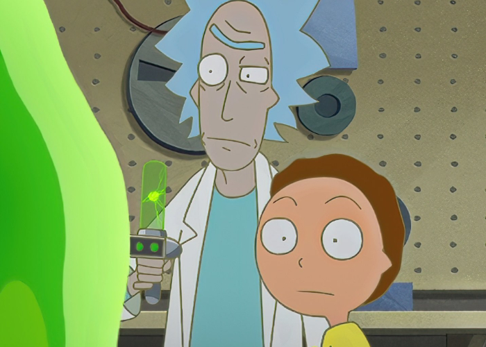 Ket Foto: Foto dari poster anime yang keren tahun 2024, Rick and Morty (Foto/Twitter/iamprofessorex)