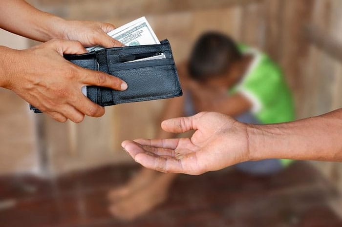 <p>Foto: Illustrasi perdagangan anak.</p>
