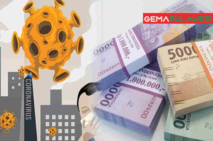 <p>Ilustrasi anggaran penanganan virus corona.</p>
