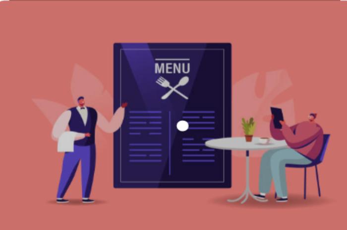<p>Ket Foto: Ilustrasi Orang Memesan Menu di Restoran.</p>

