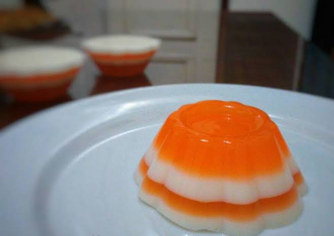<p>Ket. Puding Wortel Susu untuk si Kecil (Foto/Yummy) </p>
