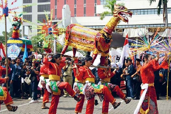 <p>Ket. Tradisi dugderan di Semarang (foto/PPID Semarang) </p>
