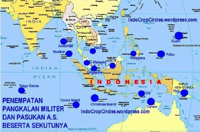 <p>Ket. Pangkalan militer AS (Foto/Wordpress/IndoCopCircles) </p>
