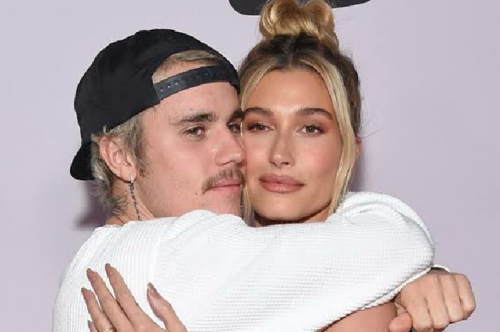 <p>Ket. Justin Bieber dan Hailey Baldwin dalam ajang Grammy (Foto/RTL Boulevard) </p>
