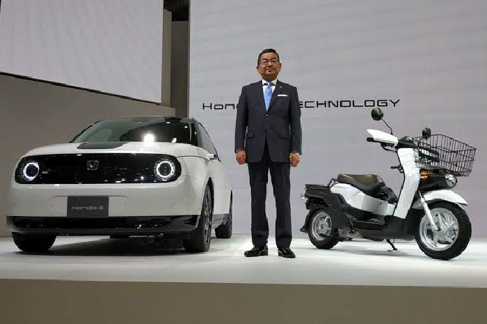 <p>Honda Motor Co., Ltd menampilkan Honda E Technology di Jepang (Foto/Honda Motor) </p>
