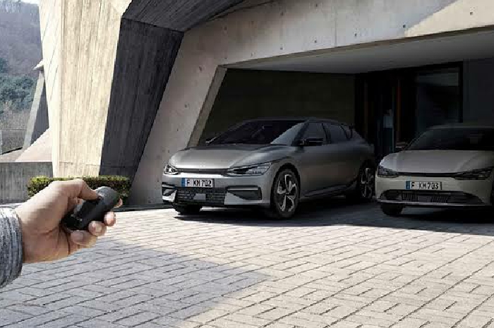 <p>Kia EV6 mobil listrik yang bisa parkir sendiri lho (Foto/KIA) </p>