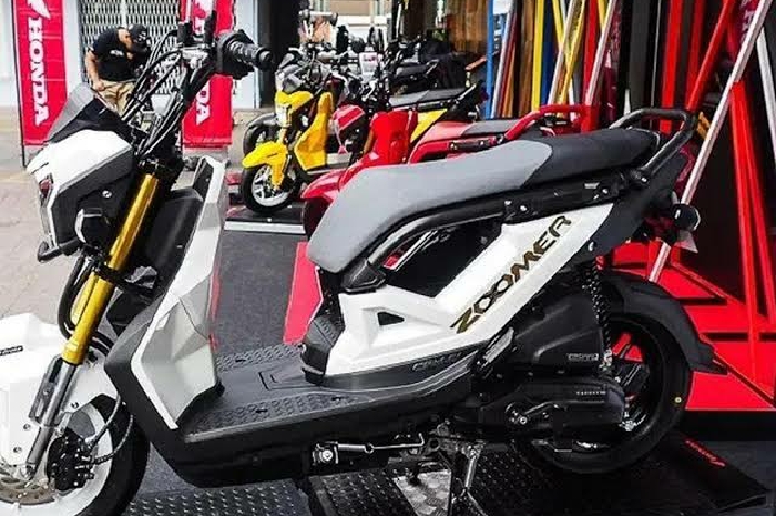 <p>Honda Zoomer X memiliki tampilan yang lebih macho (Foto/Honda) </p>
